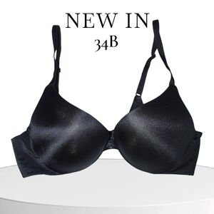 Victoria's Secret Sleek Black Bra 34B